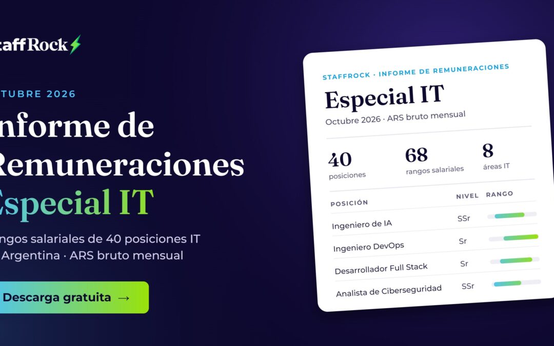 Informe de Remuneraciones IT Octubre 2026 de StaffRock - descarga gratuita